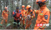 绥宁一男子上山采蘑菇突发心脏病 消防队员紧急救援脱险