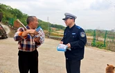 大祥交警：美丽乡村行 安全“警”相随