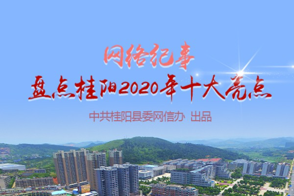 网络纪事 | 盘点桂阳2020年十大亮点