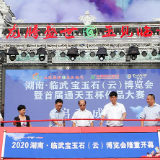 2020年湖南•临武宝玉石（云）博览会暨通天玉杯作品大赛开幕