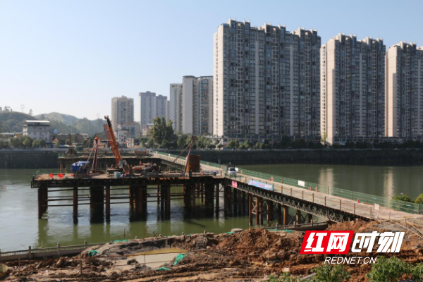 永兴便江大桥项目建设顺利推进