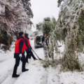 滚动播报｜冰雪里的守护 严寒中的担当