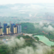 组图｜嘉禾：云雾缭绕新城美
