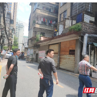北湖区人民路街道文化路社区：拆除违建房 筑牢安全线