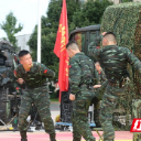 两天三地  武警湖南总队文化小分队在武警郴州支队成功首演