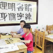 沙洲日记|我在沙洲教书法