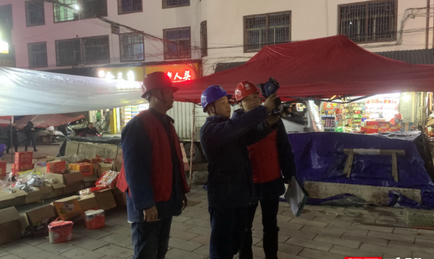 国网桂东县供电公司 ：春节保电在岗 守护万家灯火
