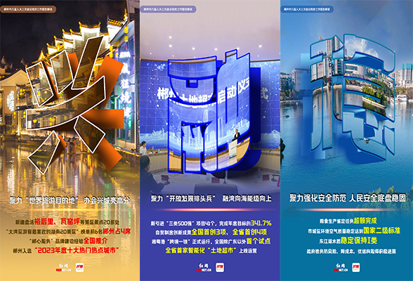 海报•政府工作报告 | 六个关键字看2023奋进的郴州