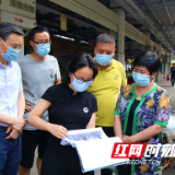 晏丽君检查农贸市场等重点场所疫情防控工作