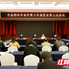 邵阳：深学笃行习近平外交思想 推动全市外事工作取得新成效