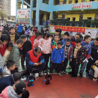 “科普进校园”活动走进大祥区三八亭小学