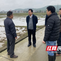 周乐彬督导调度春耕生产工作