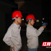 国网新邵县供电公司:红外测温保线路安全