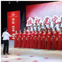 洞口文昌街道中心学校举行歌唱合唱比赛喜迎建党百年