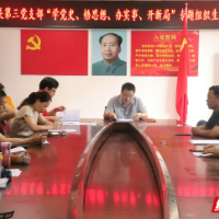 隆回县财政局：严把“三关” 高质量召开专题组织生活会