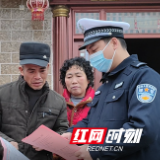 新春走基层 平安春运体验记②丨筑牢农村道路交通安全防线