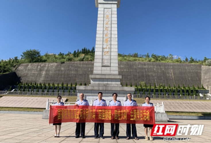 武冈税务:开展“四强铸魂 四柱兴财”主题党日活动