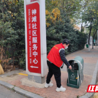 邵阳市城管执法局赴神滩社区开展创文攻坚暨冬季爱国卫生运动宣传和志愿服务活动