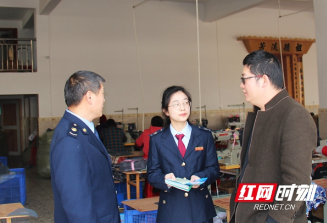 洞口税务：“春风”惠企 便民暖心