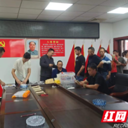 新宁县堡口电站：开展毛发采集检测 坚决筑牢禁毒防线