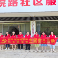 “智慧助老，智享晚年”——邵阳市脑科医院机关党支部开展智慧助老志愿服务活动