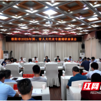 国、省、市三级人大代表在邵阳市区开展专题调研活动