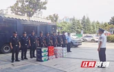夏日炎炎送清凉 浓浓关怀润警心！大祥公安开展高温慰问活动