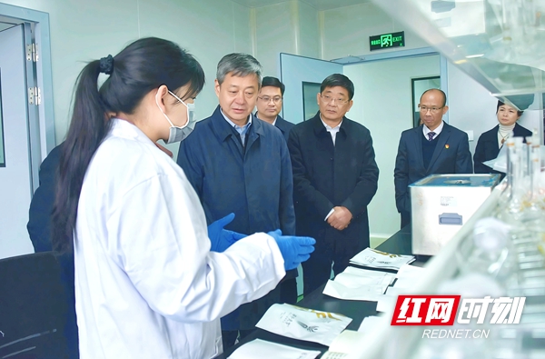 严华在邵阳市农科院科创园调研农业科技创新及产业融合发展工作(图2)