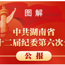 图解｜中共湖南省第十二届纪委第六次全会公报