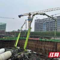 岳阳首例！直线加速器机房超厚砼浇筑