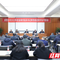 湘科集团资管公司召开抓党建述职评议考核会