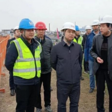 湘水集团党委书记、董事长易放辉一行调研督导重点垸防洪安全和工程建设情况