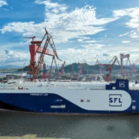 华南地区建造首艘双燃料汽车运输船交付