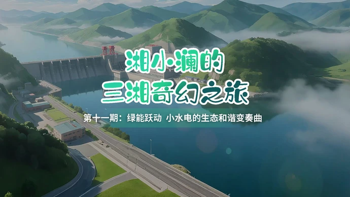 《湘小澜的三湘奇幻之旅》第十一集：绿能跃动 小水电的生态和谐变奏曲