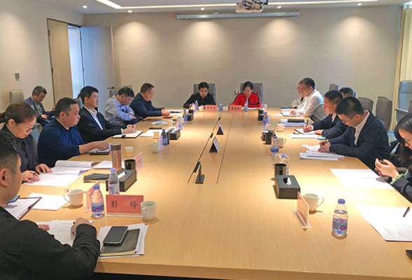 中国证监会债券部副主任魏刚一行到湘潭经开区调研