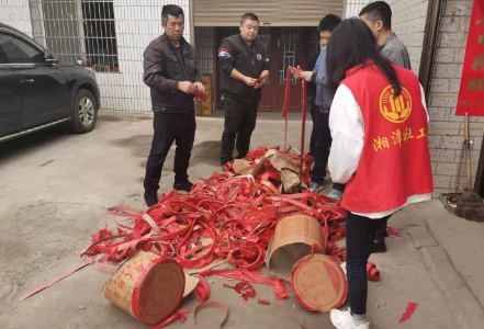 响水乡：开展烟花爆竹专项检查 确保安全稳定