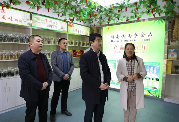 董巍到村、社区走访调研