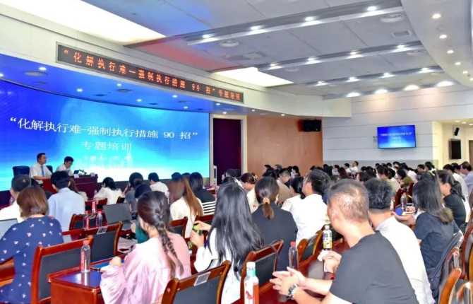 集团举办“化解执行难”专题培训 解锁强制执行90项实操技能