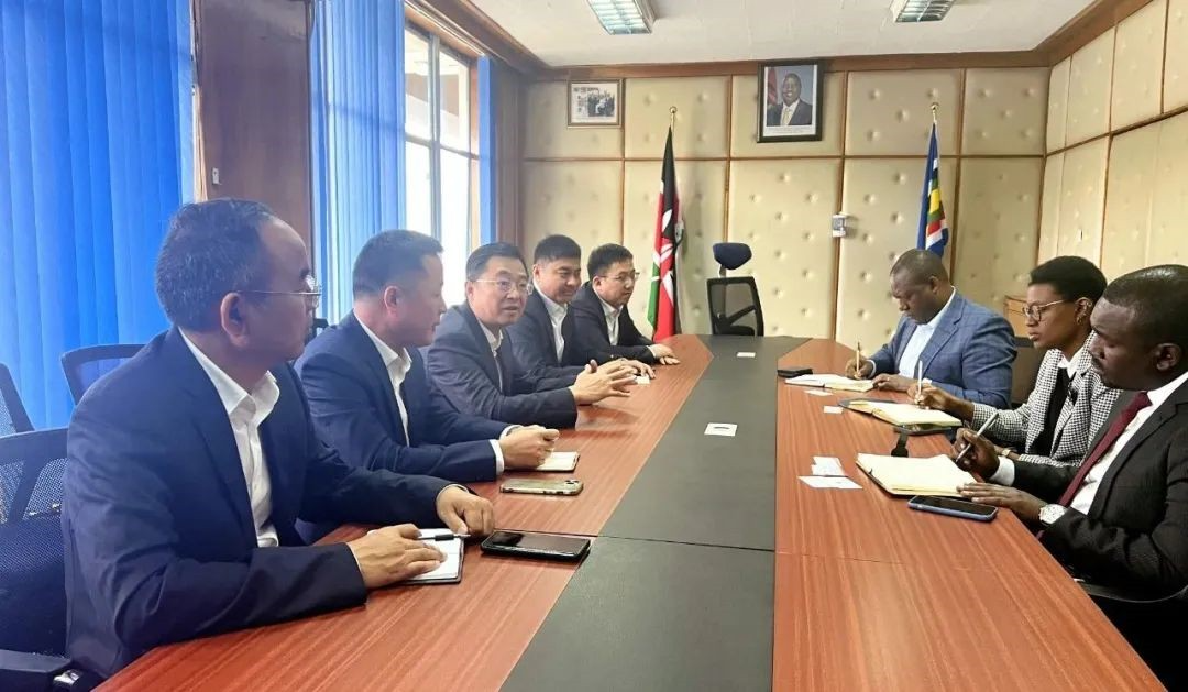 Cai Dianwei visits Ministry of Water Resources of Kenya