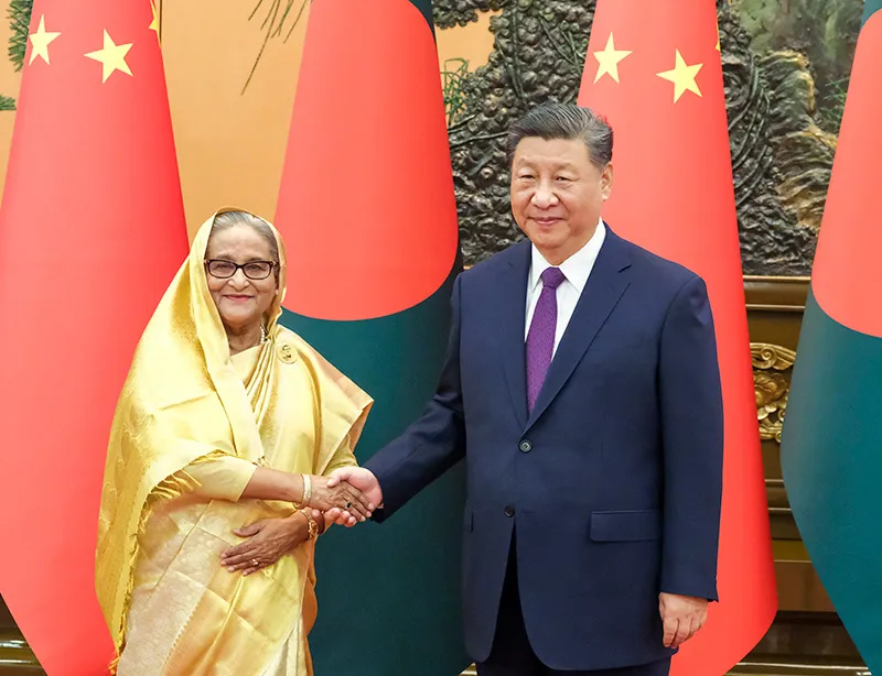 Chinese and Bangladesh governments satisfied with project progress 