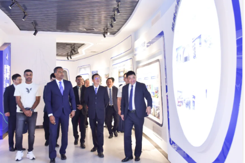 Chairman Cai meets Nama Water Service delegation