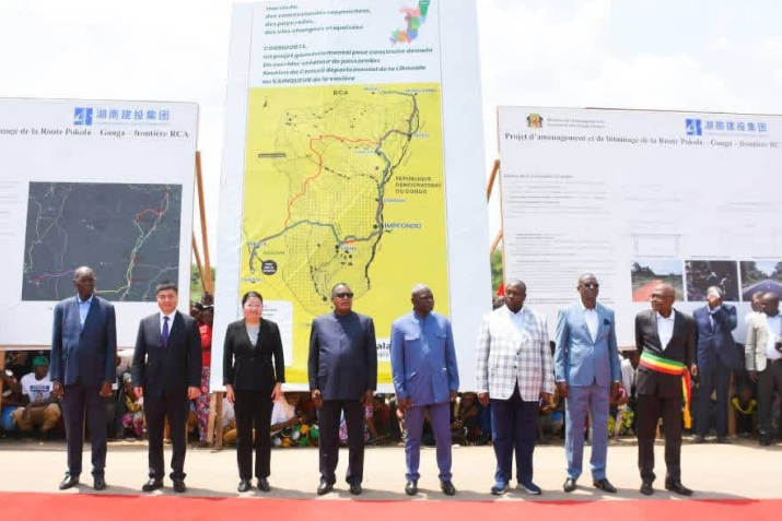 Republic of the Congo President Sassou Attends Launch of Corridor No. 13 Project by HCIG