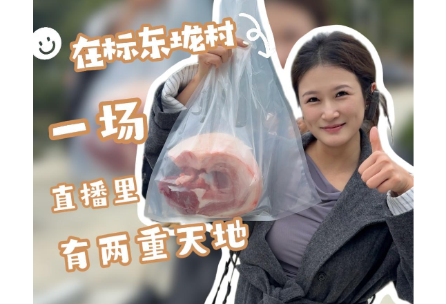 记者观会vlog｜在标东垅村，一场直播里藏着“两重天地”