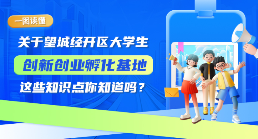 一图读懂丨关于望城经开区大学生创新创业孵化基地 这些知识点你知道吗