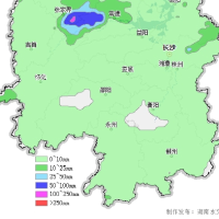 “汛”息速递丨湖南最新雨情水情  5县55站降雨超过50.0毫米