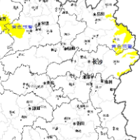 受降雨影响，湘东北、湘西北等部分地区突发性地质灾害风险较高