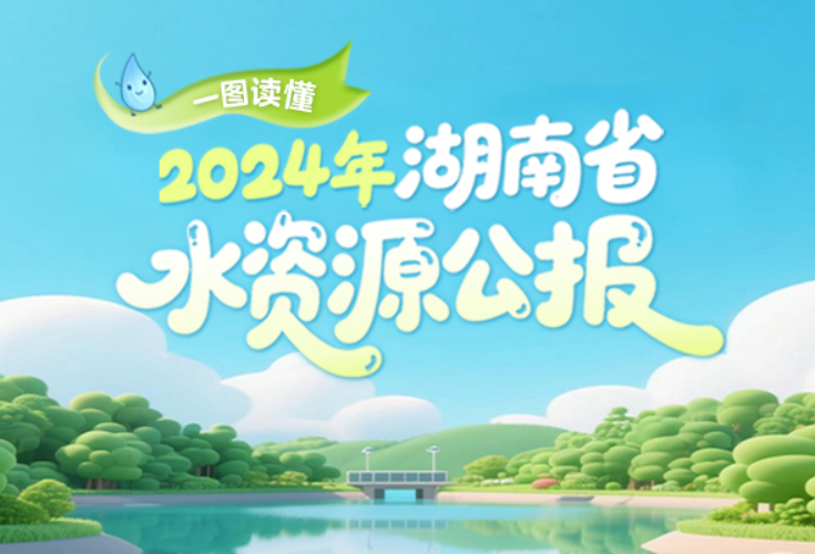 速览！一图读懂2024年湖南省水资源公报