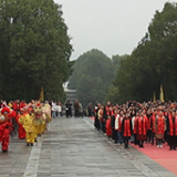 两岸同胞共祭始祖炎帝 千年庙会焕发新春气象