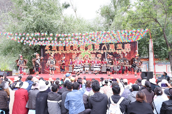 隆子县斗玉珞巴民族乡举行第八届玉珞文化旅游节1.JPG