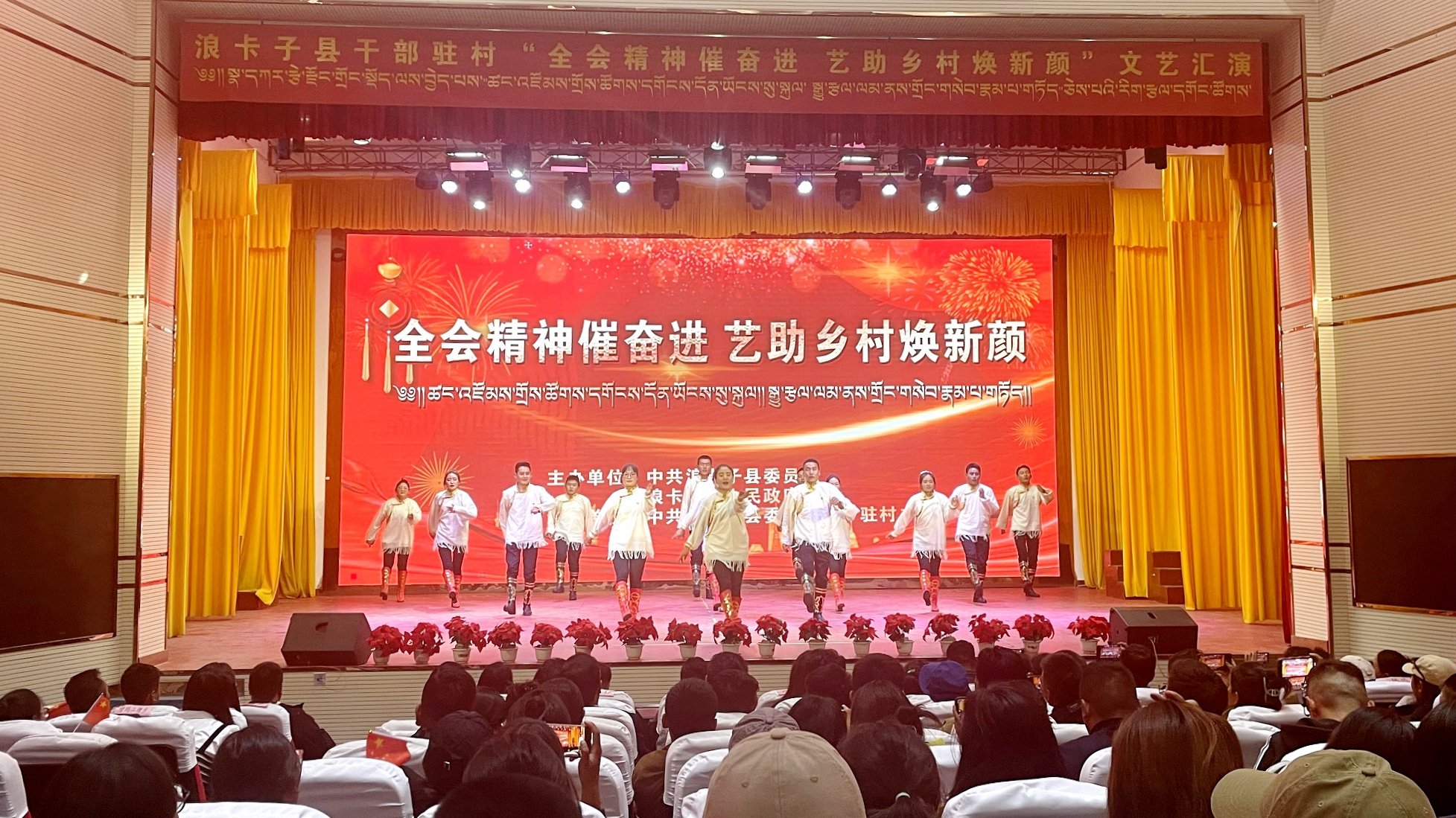 2浪卡子县举行驻村领域文艺汇演 (1).jpg